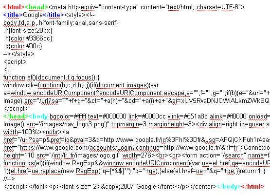 Google source